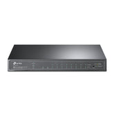 Switch Poe Jetstream Sdn Administrable 8 Puertos 10, 100, 1000 Mbps + 2 Puertos Sfp, 8 Puertos Poe, Administración Centralizada Omada Sdn - Tl-Sg2210p